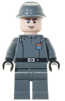 LEGO Minifigure -- Imperial Officer - Black Belt-Star Wars / Star Wars Episode 4/5/6 -- SW0376 -- Creative Brick Builders